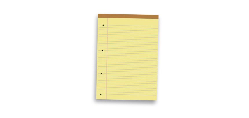 Pigna 0514394RM quaderno per scrivere A4 50 fogli Giallo