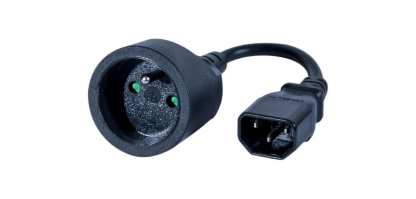 DLH DY-WU5074 câble électrique Noir 0,25 m