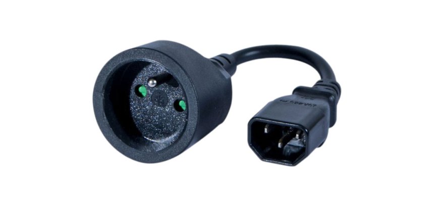 DLH DY-WU5074 câble électrique Noir 0,25 m