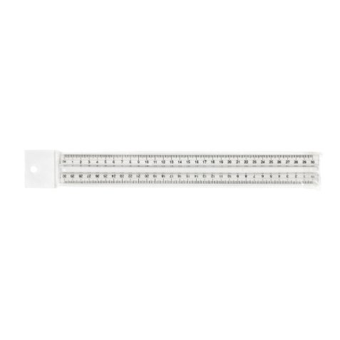 Artiglio 5251 righello Righello da scrivania 300 mm Plastica Bianco