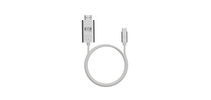 LINQ LQCCH200 changeur de genre de câble USB C HDMI Gris
