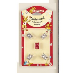 Jeu de societe traditionnel des osselets