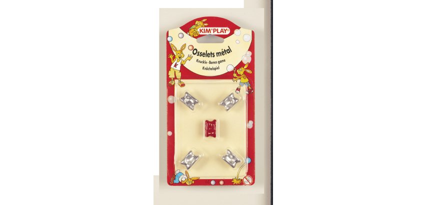 Jeu de societe traditionnel des osselets