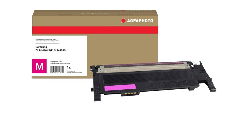 AgfaPhoto APTSM404ME Cartouche de toner 1 pièce(s) Compatible Magenta