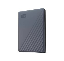Disque dur externe Wd MY PASSPORT USB-C 2T GRIS WORLDWIDE -2020