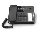 Gigaset DESK 600 Telefono analogico Identificatore di chiamata Nero