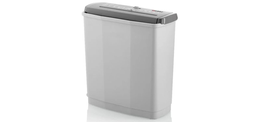 Destructeur de documents dahle paper safe 23060 coupe  droite maxi 5 feuilles 6mm    bac 11l