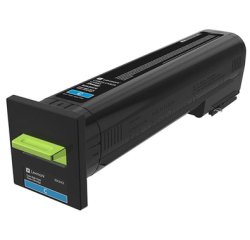 Lexmark - à rendement élevé - cyan - original - cartouche de toner - LCCP, Entreprise Lexmark