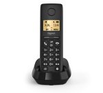 Gigaset PURE 100 Telefono analogico/DECT Identificatore di chiamata Nero