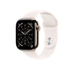 Apple Watch Series 11 OLED 46 mm Numérique 416 x 496 pixels Écran tactile 5G Titane Wifi GPS (satellite)