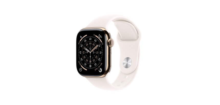Apple Watch Series 11 OLED 46 mm Numérique 416 x 496 pixels Écran tactile 5G Titane Wifi GPS (satellite)