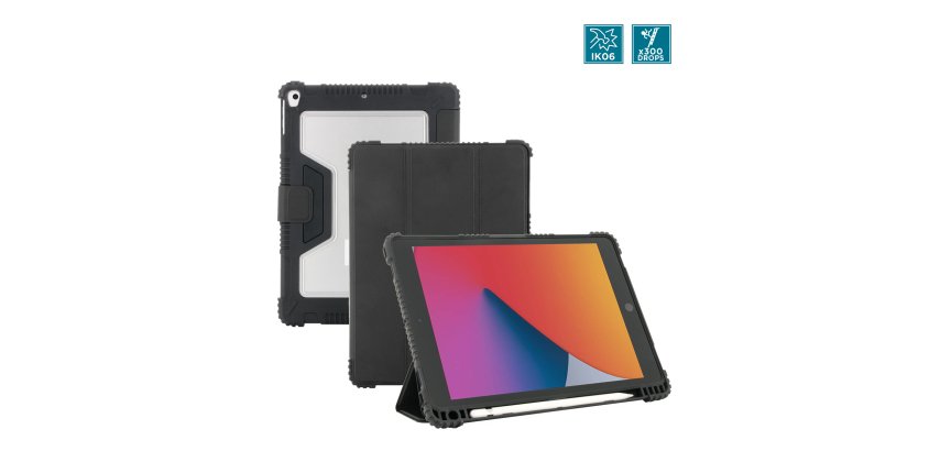 Mobilis Rugged Case for iPad 10.2'' 9th/8th/7th 25,9 cm (10.2") Folio Noir