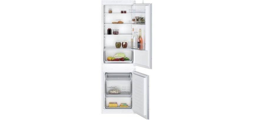 NEFF Réfrigérateur congélateur encastrable KI5861SE0, N30, 267 litres, Eco Air Flow