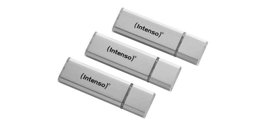 Intenso USB 2.0 ALU TriPack 3X32GB Arg.