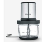 Severin KM 3867 electric food chopper 1 L 400 W Black, Silver, Transparent