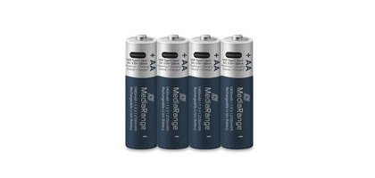 MediaRange MRBAT161 huishoudelijke batterij Oplaadbare batterij AA Lithium-Ion (Li-Ion)