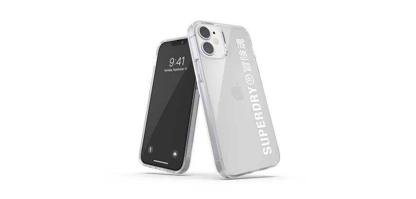 SuperDry 42593 custodia per cellulare 13,7 cm (5.4") Cover Trasparente