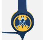 OTL Technologies Batman Blue Kids Interactive Auricolare Cablato A Padiglione Gaming Nero, Blu