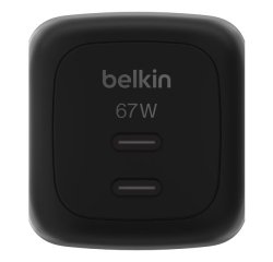 Belkin WCH020kqBK Universel Noir Secteur Charge rapide Intérieure
