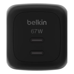 Belkin WCH020kqBK Universel Noir Secteur Charge rapide Intérieure