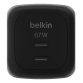 Belkin WCH020kqBK Universel Noir Secteur Charge rapide Intérieure