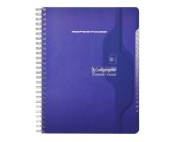 Répertoire reliure intégrale 7000 17x22 cm 180 pages petits carreaux 70 g - Assortis