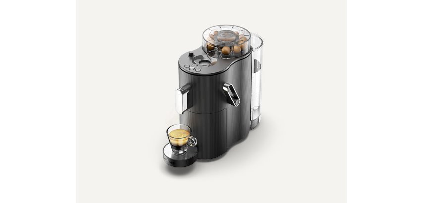 Machine a caf  cafe royal coffeeb globe noir 1,1l