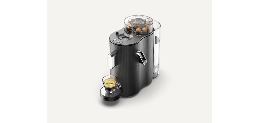 Machine a caf  cafe royal coffeeb globe noir 1,1l