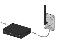 HPE Aruba Networking 90xx-LTE Indoor Antennas Extender Kit 20 ft with Indoor LTE and GPS Antennas