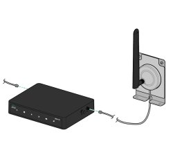HPE Aruba Networking 90xx-LTE Indoor Antennas Extender Kit 20 ft with Indoor LTE and GPS Antennas