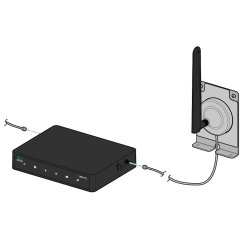 HPE Aruba Networking 90xx-LTE Indoor Antennas Extender Kit 20 ft with Indoor LTE and GPS Antennas