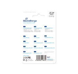 MediaRange MR965 flashgeheugen 64 GB SDXC Klasse 10