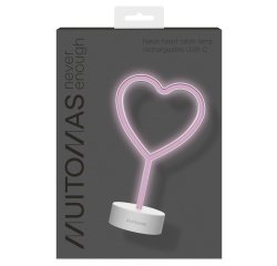 Muitomas Lampada al neon da tavolo