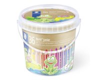Crayon de couleur Noris junior, seau de 36