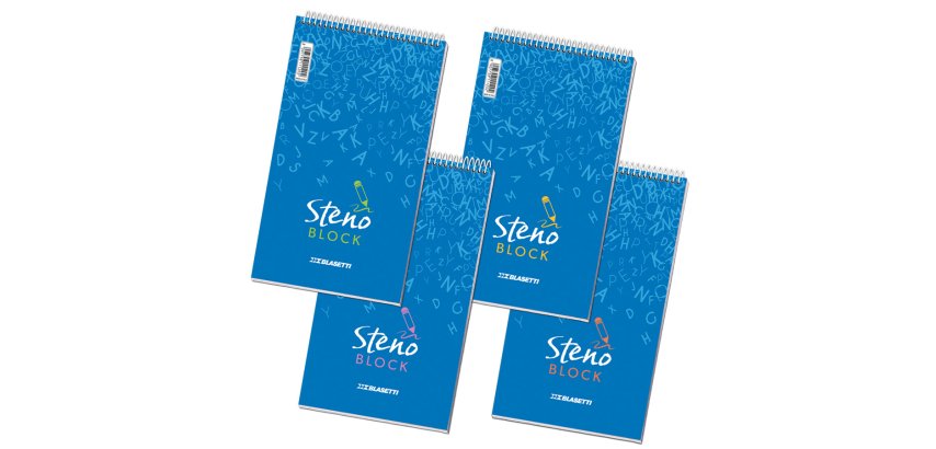 Blasetti 1120 writing notebook 80 sheets Blue