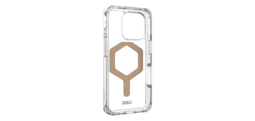 Urban Armor Gear Plyo funda para teléfono móvil 16 cm (6.3") Oro, Transparente