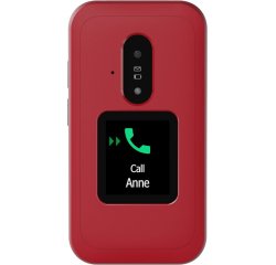 Doro Leva E30 7,11 cm (2.8") 142,7 g Rouge, Blanc Téléphone numérique