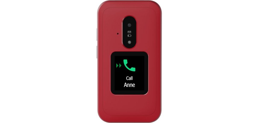 Doro Leva E30 7,11 cm (2.8") 142,7 g Rouge, Blanc Téléphone numérique