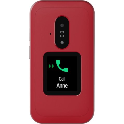 Doro Leva E30 7,11 cm (2.8") 142,7 g Rouge, Blanc Téléphone numérique