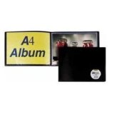 Protège-documents Oxford Memphis A3 80 vues / 40 pochettes couverture polypro noir