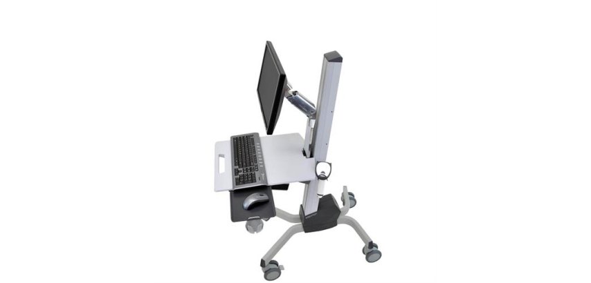Ergotron Neo-Flex LCD Cart Gris Ecran plat Panier/chariot multimédia