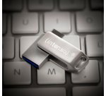 Intenso cMobile Line lecteur USB flash 32 Go USB Type-A / USB Type-C 3.2 Gen 1 (3.1 Gen 1) Argent