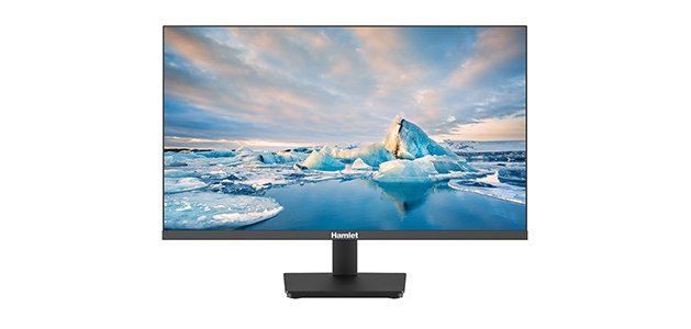 Hamlet HM24JF-VDR Monitor PC 61 cm (24") 1920 x 1080 Pixel Full HD LED Nero