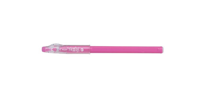 Frixion ball stick roller encre gel rose 0.7 mm