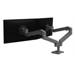 Ergotron LX Pro Series 45-686-293 support d'écran plat pour bureau 68,6 cm (27") Gris foncé