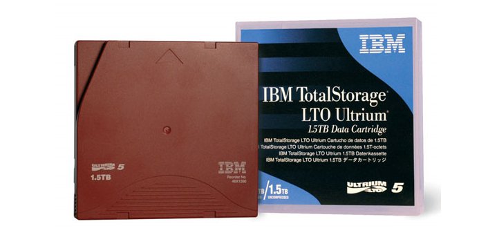 IBM 46X1290 backup storage media Blank data tape 1.5 TB LTO