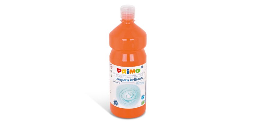 Tempera pronta Primi Passi - 1 L - arancione - Primo