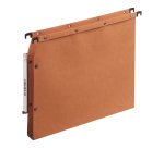 Dossier suspendu l'oblique azv ultimate kraft 240g armoire entraxe 330mm h275mm fond 30 porte-étiquette boîte 25 unités
