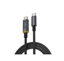 DLH DY-TU5085B câble USB 1 m USB C 140 W Noir