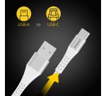 Intenso CABLE USB-A TO USB-C 1.5M/7901102 cavo USB 1,5 m USB A USB C 0,48 Gbit/s 60 W Bianco
